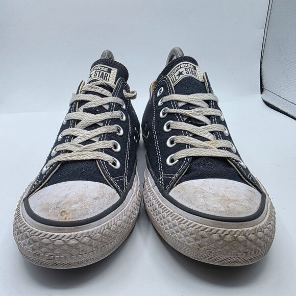 Converse Chuck Taylor All Star Womens Size 8 Black Low Top Shoes Casual Walking - Picture 2 of 13